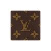 Louis Vuitton Косметичка/косметичка с принтом по всей поверхности и застежкой-молнией, большая, женская, коричневая