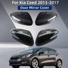 АБС Для Kia Ceed 2013 2014 2015 2016 2017 Модификация Автомобиля Аксессуары Зеркала Заднего Вида Хромированная Накладка на Боковое Зеркало Стиль