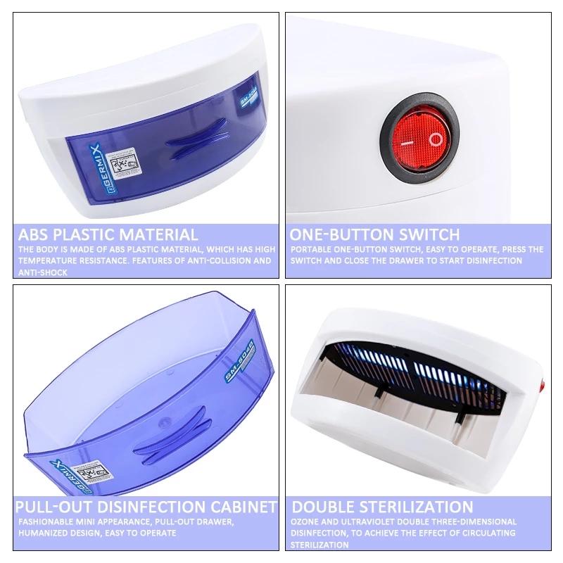 УФ-стерилизатор для очистки инструментов для маникюра, салона, стоматологического медицинского маникюра, дезинфекционный шкаф, стерилизатор для маникюра