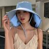 Уличная шляпа-ведро от солнца для женщин и девочек, шляпа для рыбалки, широкополая шляпа-ведро с защитой от солнца 50+ UPF, кепка для сафари