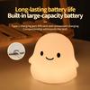 Funny Silicone  Float Night Light Nursery Timing Sleeping Nightlights Touch Sensor Table Besides Lamp For Kids Room Decor