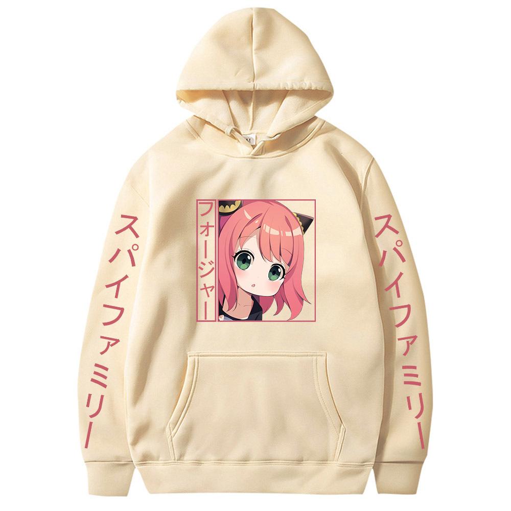 Весна и осень новый модный бренд женский анимационный периферийный двухмерный мужской свитер с капюшоном