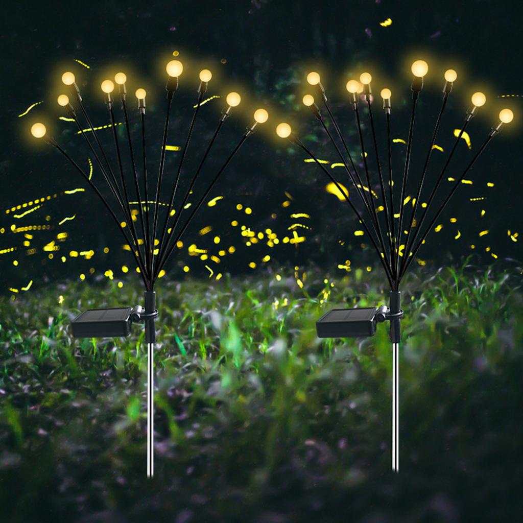 Solar Light Outdoor Waterproof Solar Garden Light Solar Starburst Swing Garden Light