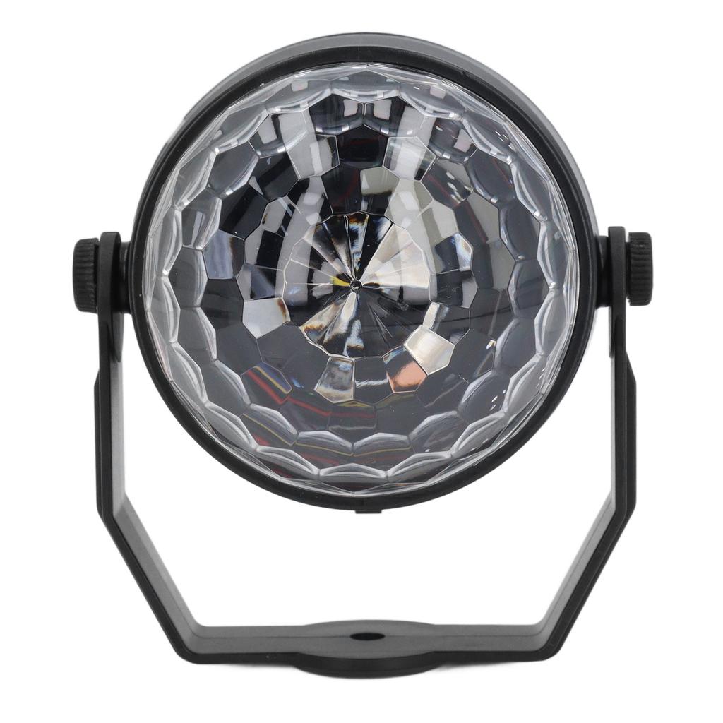 5V Colorful Rotating Stage Light USB 3 Music Activated Modes 7 Colors Voice Control Light Bulb for S