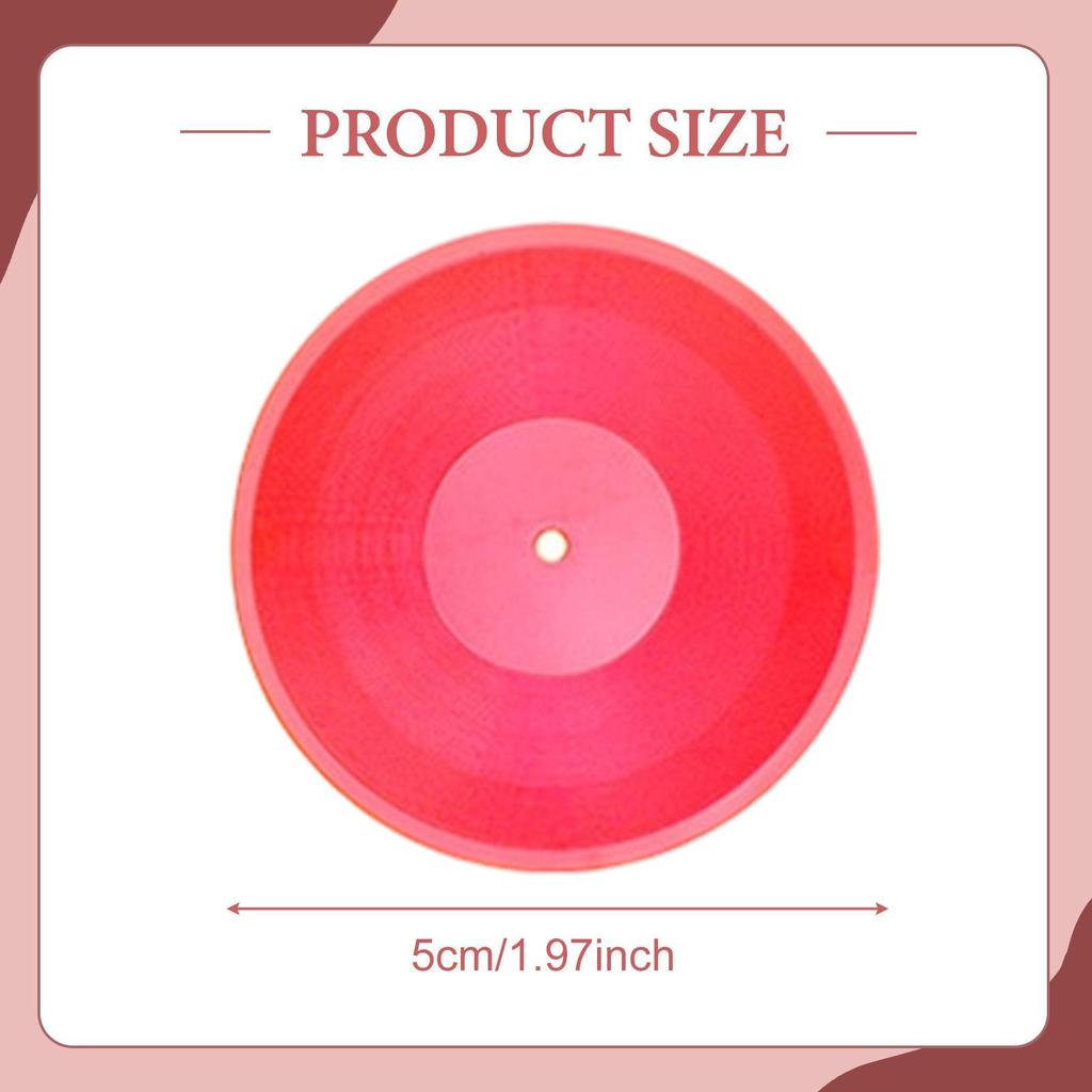 6x 1/6 Miniature Vinyl Records Model Music Accessories Toy Photo Prop Tiny Music Room Furniture Model Decoration for Bedroom