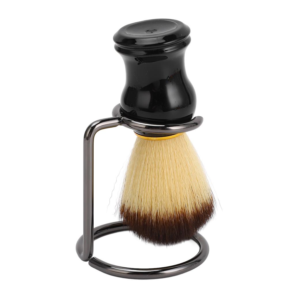 Помазок для бритья с подставкой для мужчин, помазок для влажного бритья с подставкой для крема для бритья и мыла