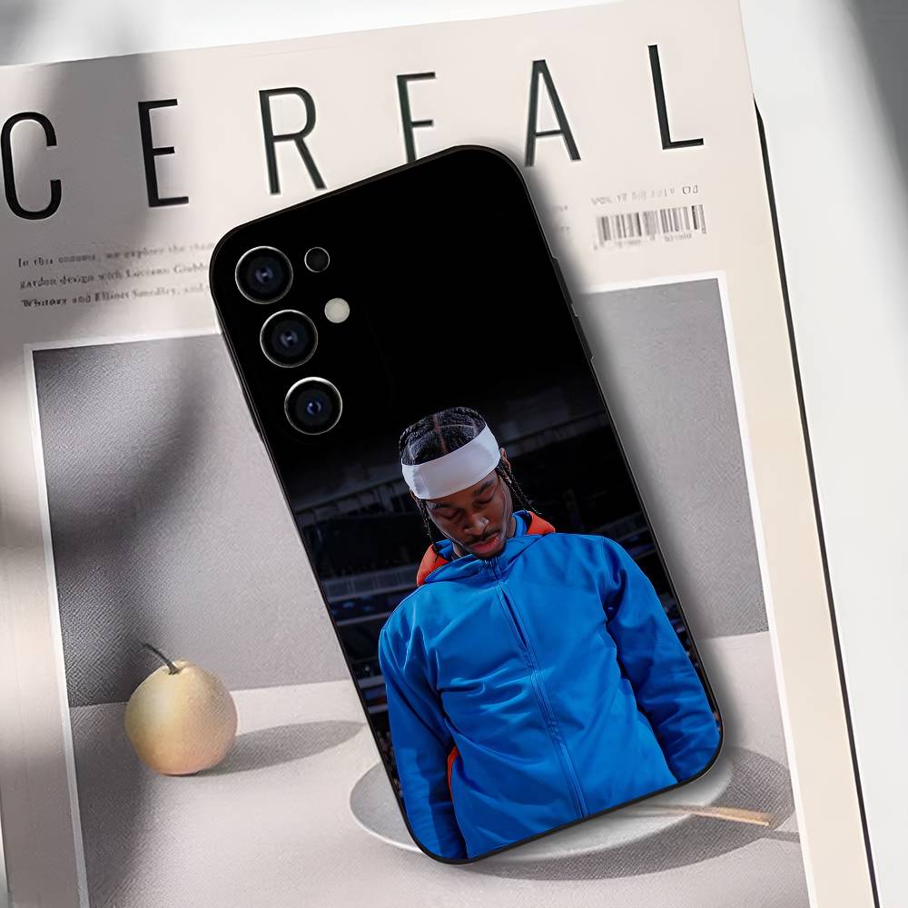 Чехол для телефона S-Shai G-Gilgeous A-Alexander Силиконовый Мягкий Для Samsung S25,S24,S21,S22,S23,S30,Ultra,S20,Plus,Fe,Lite