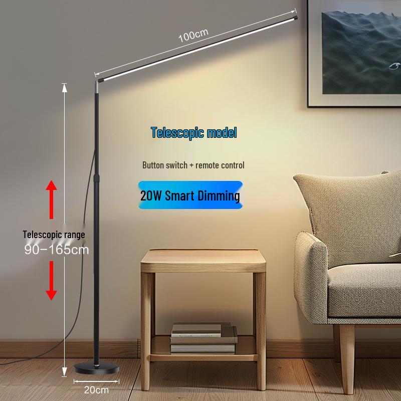 Super Bright T98 LED Floor Lamp for Living Room, Bedroom, or Study - Eye Protection and Ambient Lighting.