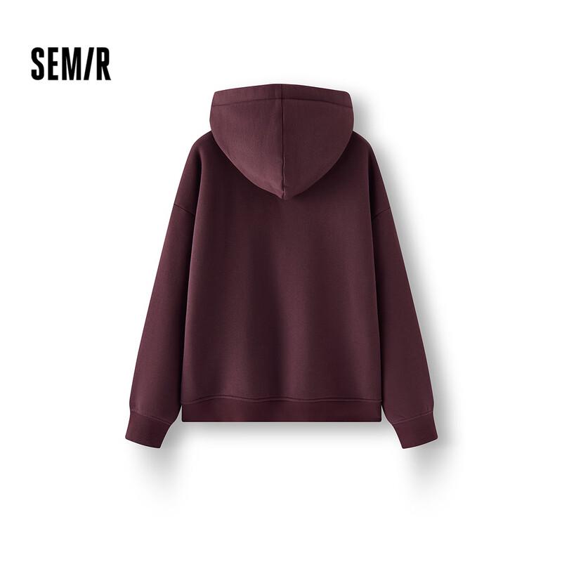 Женская флисовая толстовка с капюшоном свободного кроя Semir