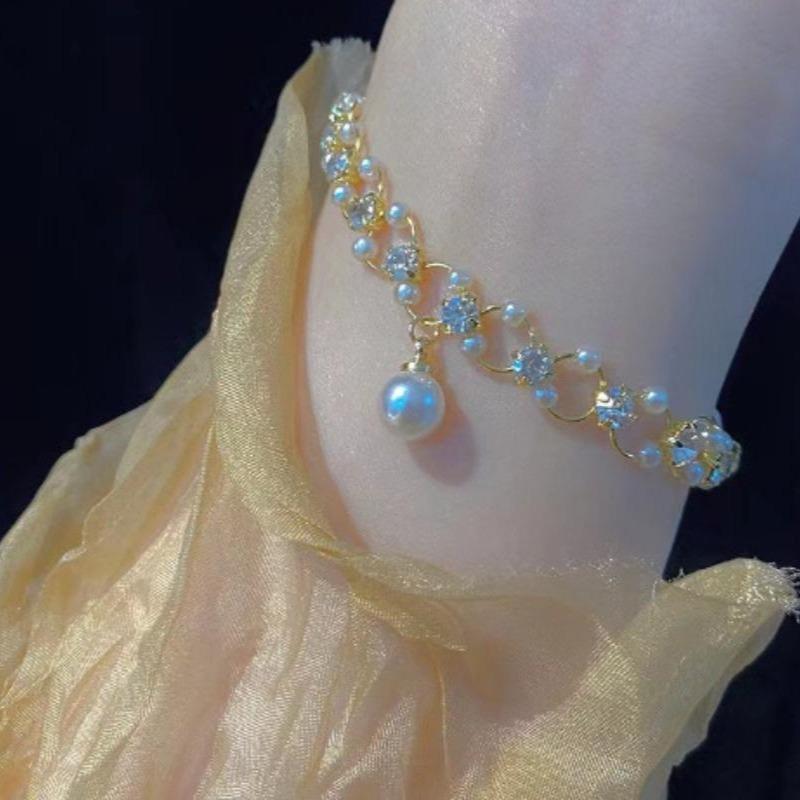 Trend Beads Женское ожерелье-чокер с цепочкой на шею Kpop Pearl, золотого цвета, готическое ожерелье-чокер, подвеска, ожерелье, воротник для девочки