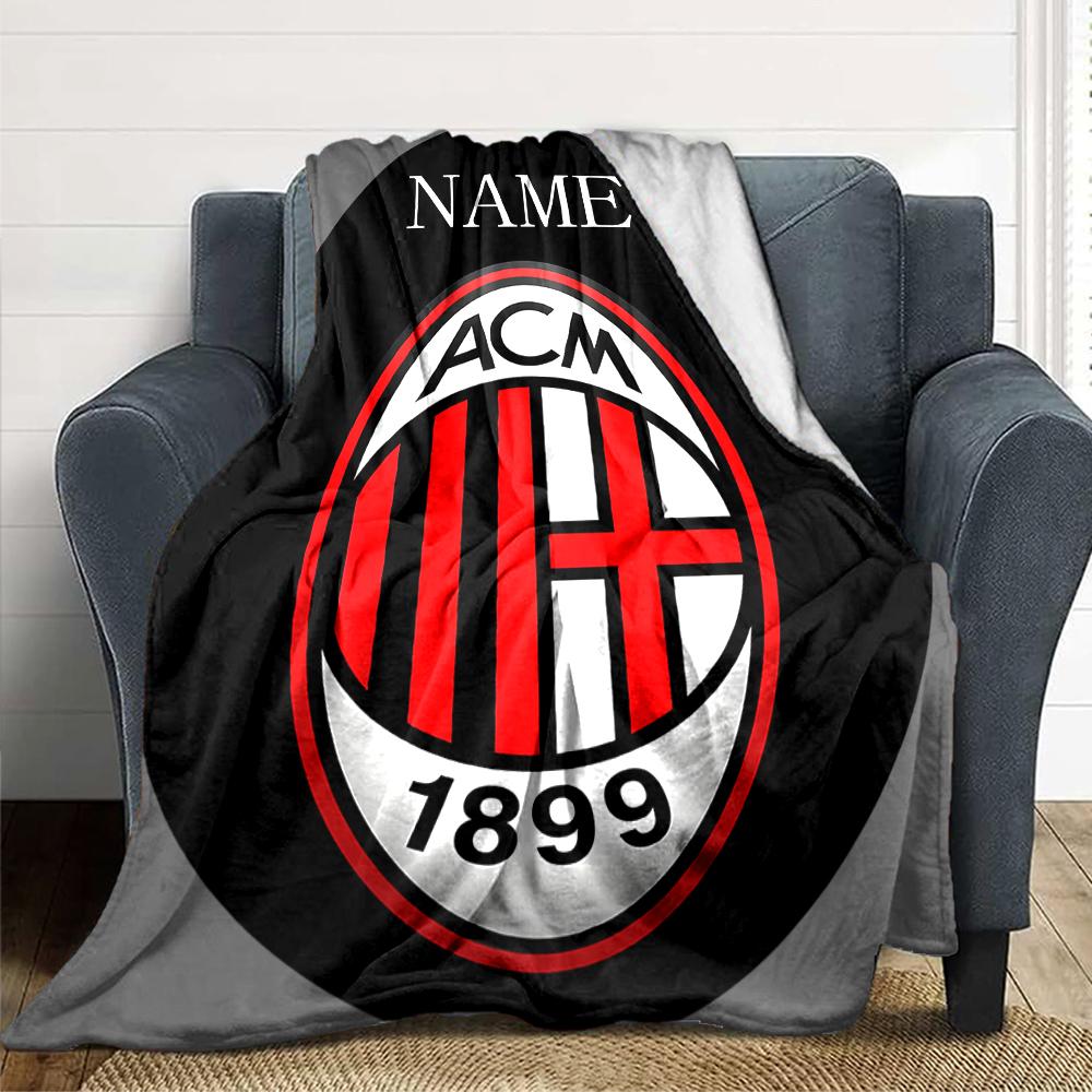 Custom Name Hamworthy FC Crest blanket for Couch & Bed, Plush Cozy Fuzzy Blanket Super Soft & Warm Blankets for Fall and Winter. 0908225