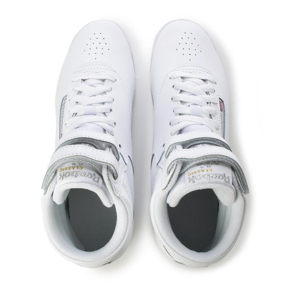 Reebok F S Hi 100000103 Белый Серебристый.