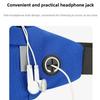 Waterproof Crossbody Chest Bag with Headphone Jack Running Waist Bag Men Fanny Phone Pack  Couple