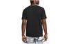 Nike T Shirts Men's Black Crew Neck Moderate Straight Fit DM5669-010