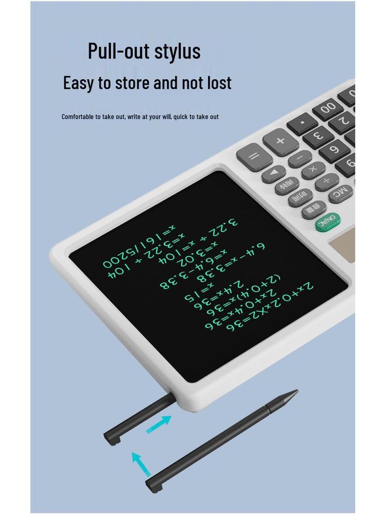 ZH71 Desktop Calculator with Voice, Memo, and Handwriting Pad