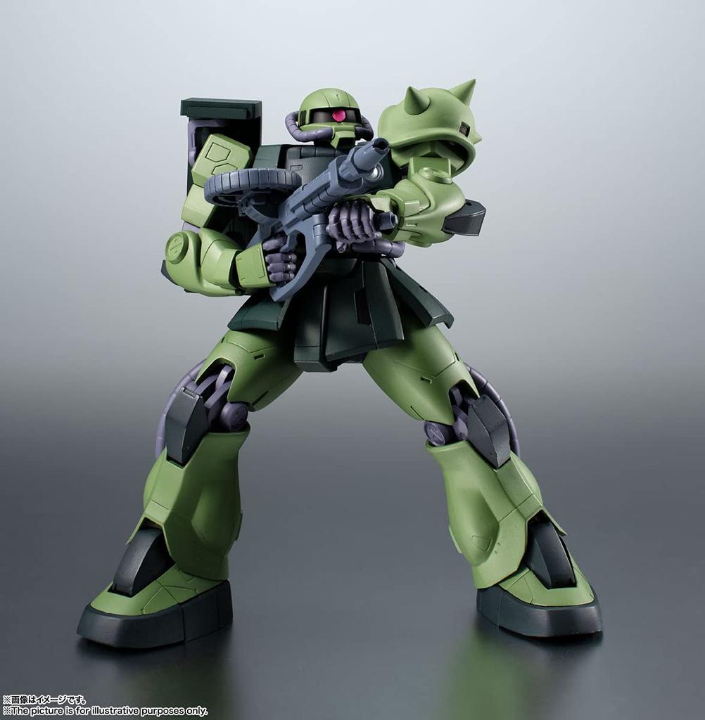 TAMASHII NATIONS ROBOT Spirits Mobile Suit Gundam 08th MS Platoon Ground Type Zaku II JC Type 125 мм окрашенная подвижная фигурка BAS62984 [SIDE MS] MS-06JC