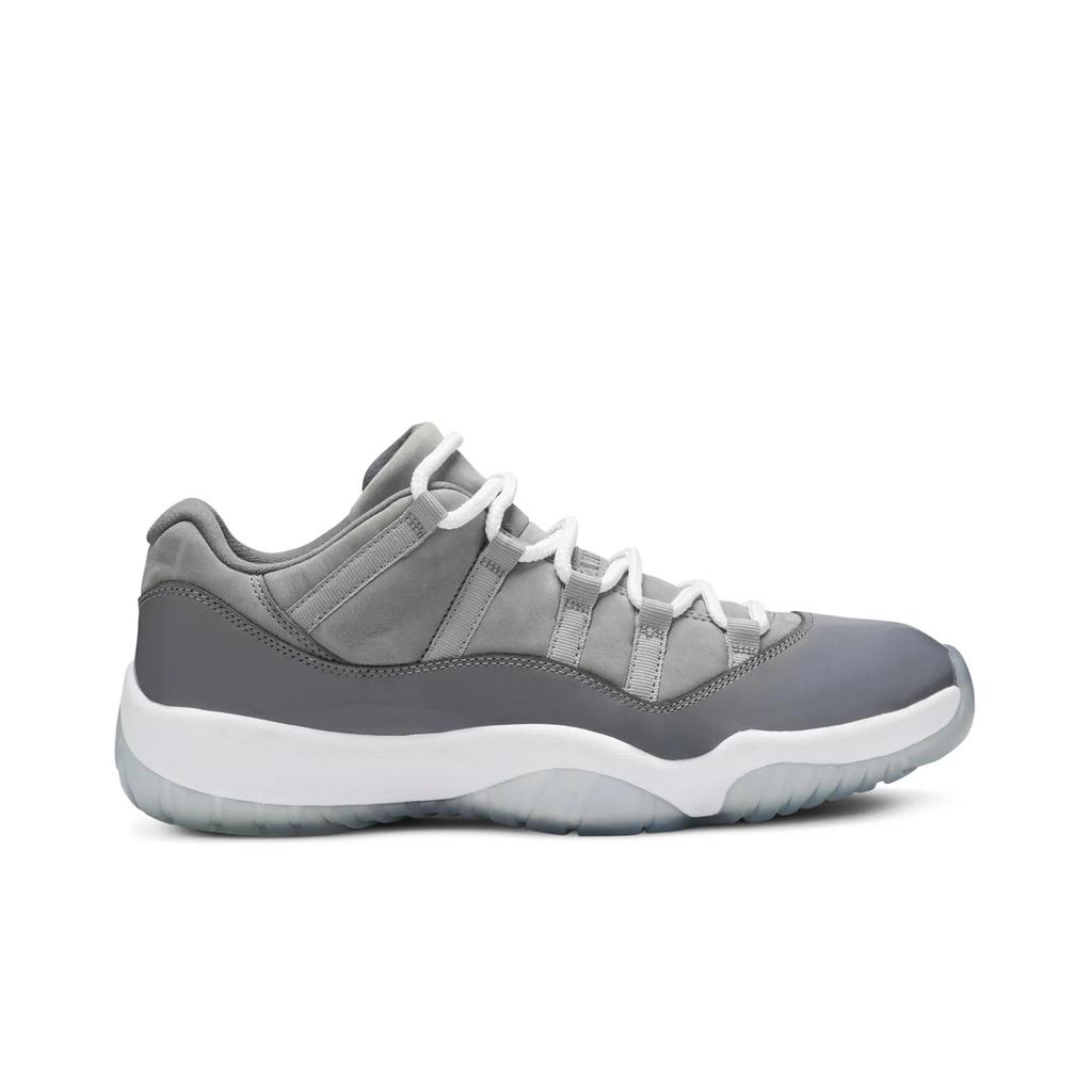 Air Jordan 11 Retro Low 'Cool Grey' (Unisex) Medium Grey / Gunsmoke-White Vintage Basketball Shoes 528895 003