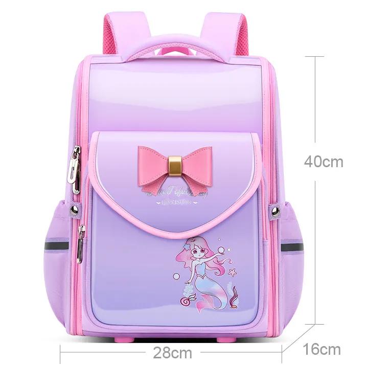 Новый студенческий непромокаемый детский школьный рюкзак с принтом для девочек и мальчиков, студенческий рюкзак начальной школы, большой вместительный рюкзак, школьная сумка