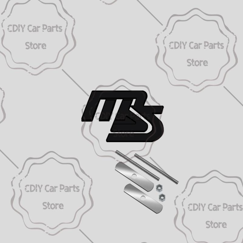 Автомобильная наклейка Металлический значок MS Speed Эмблема На решетку радиатора Кузов Багажник Наклейки Для 2 3 5 6 MX Atenza Axela Стайлинг автомобиля