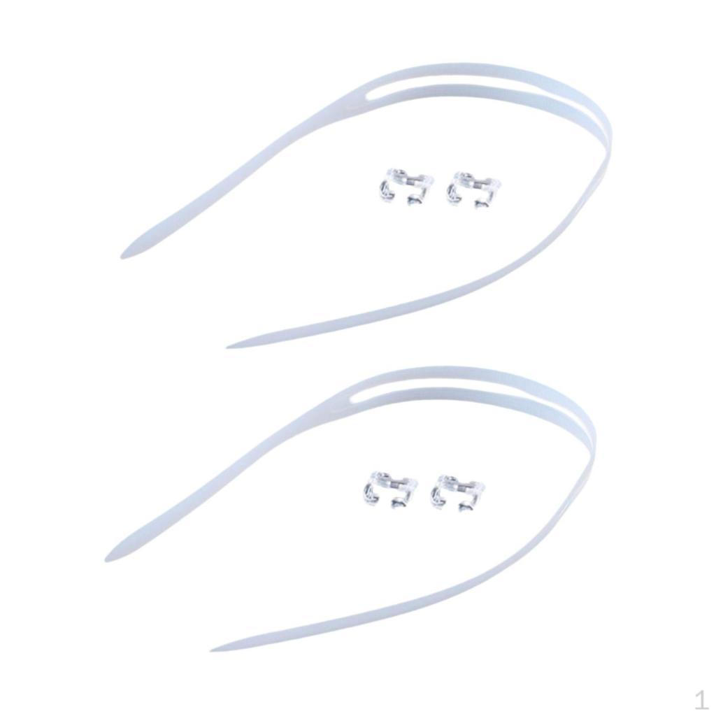 Для плавательных очков, с клипсами, портативные, силиконовые, для серфинга, подводного плавания и сноркелинга.