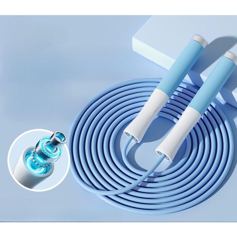 Скакалка для фитнеса, стальная проволока, спортивные соревнования, учащиеся младших классов, спорт, без веревки MC с подшипником, скакалка, длинная скакалка, скакалка