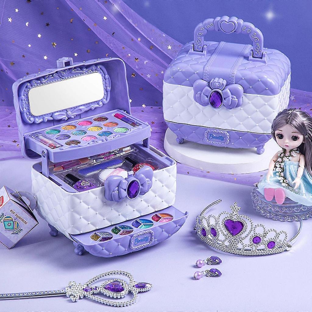 Kids Washable Makeup Girls Toys - Girls Makeup Kit For Kids Make Up Set Real/yy