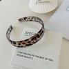 Leopard Print Acrylic Rhinestone Headbands Colorful Hair Accessories Luxury Wide Hair Hoops  Daily