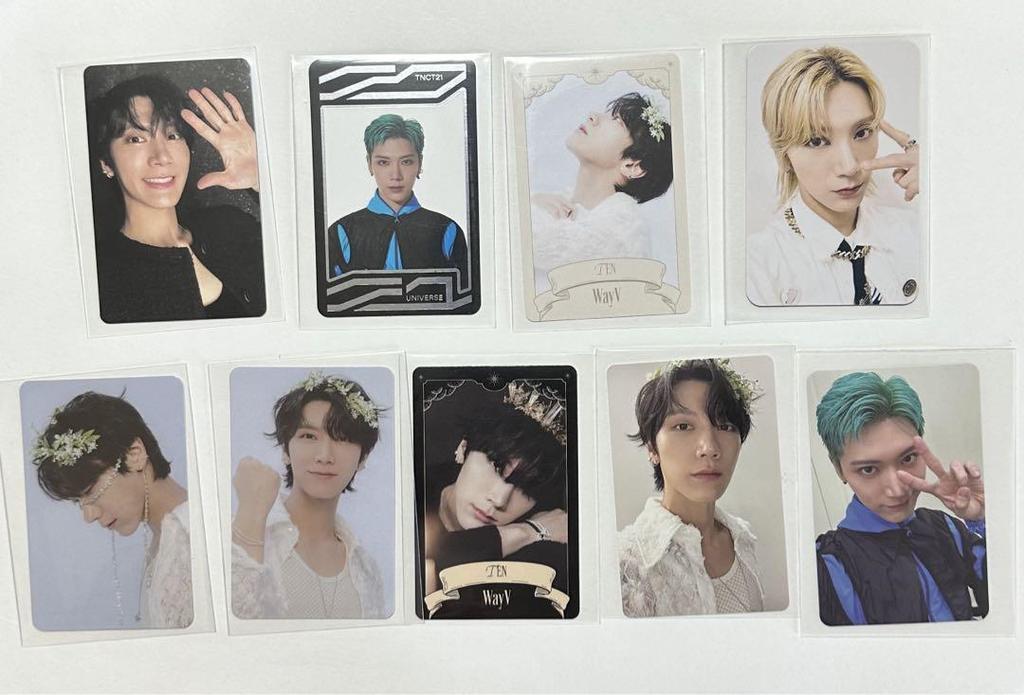 [USED] WayV Ten Trading Cards Bulk Sale