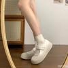 Модные женские весенне-летние новые простые удобные кеды на толстой подошве, полые сандалии, повседневная спортивная белая обувь