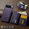 2 In 1 Detachable Magnetic Wallet Phone Case For Google Pixel 9 Pro XL 8 For Magsafe RFID Blocking Card Holder PU Leather Cover