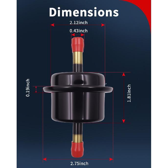 VEHICODE Automatic Transmission Filter Kit, ATF Trans Fluid Oil Filter Compatible With Honda Accord Civic Pilot Ridgeline Odyssey Element Fit CRV,
