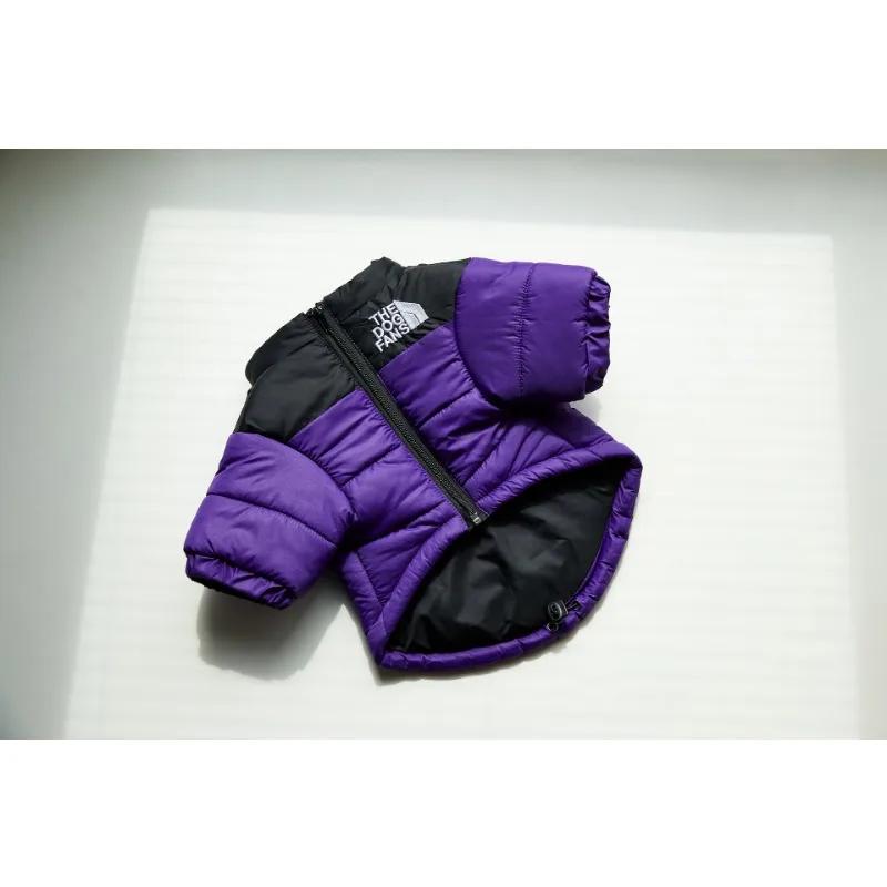 Large Winter Pet Dog Clothes French Bulldog Puppy Warm Windproof Jacket Medium Dog Coat Waterproof Cotton Jacket Polyester Comfortable Pet Outfits