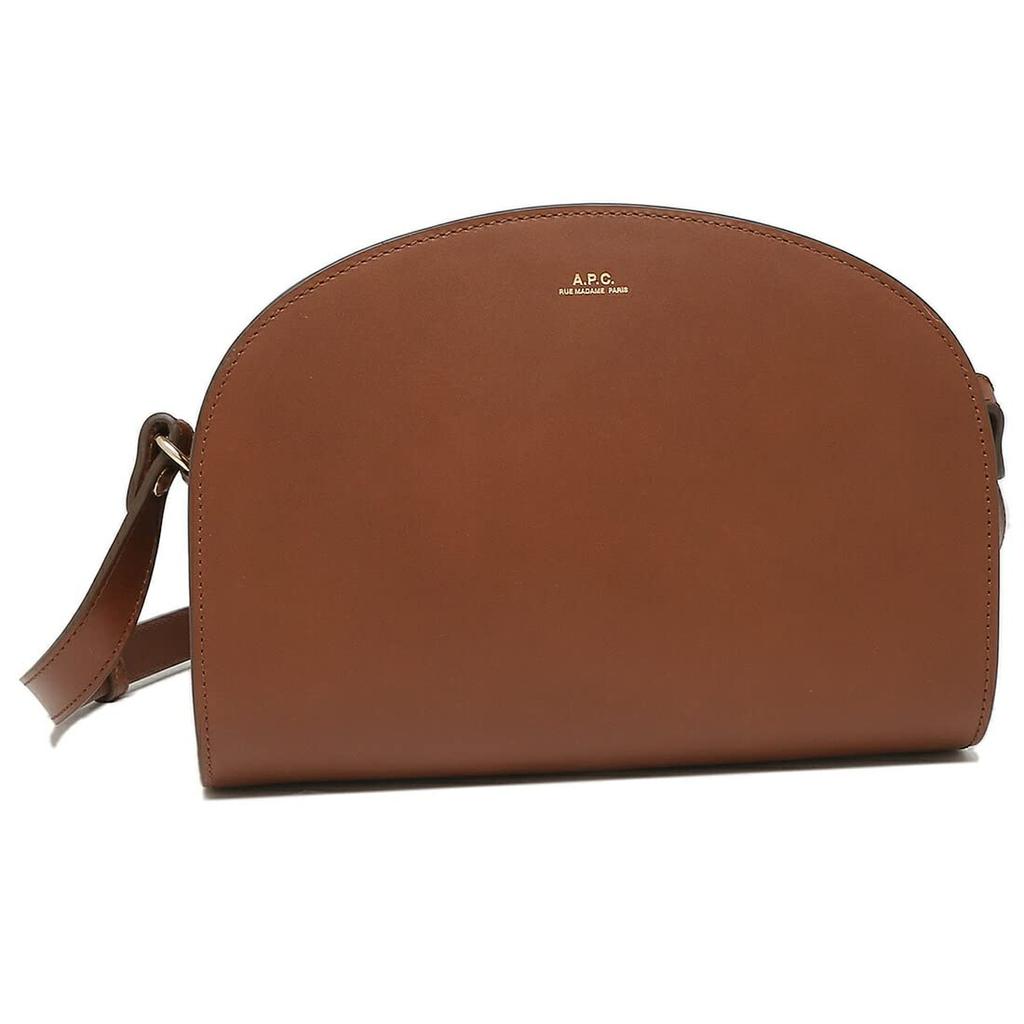 Shoulder Bag Half Moon Classic Brown APC PXAWV F61048 CAD [Apace] Women's [Item]