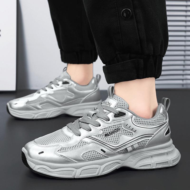 Fashion Designer Original Men Casual Sneakers Summer Comfort Elasticity Air-cushion Running Shoes Tennis Shoe Anti-slip Basketball Shoes