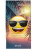 Пляжное полотенце Emoji в отпуске