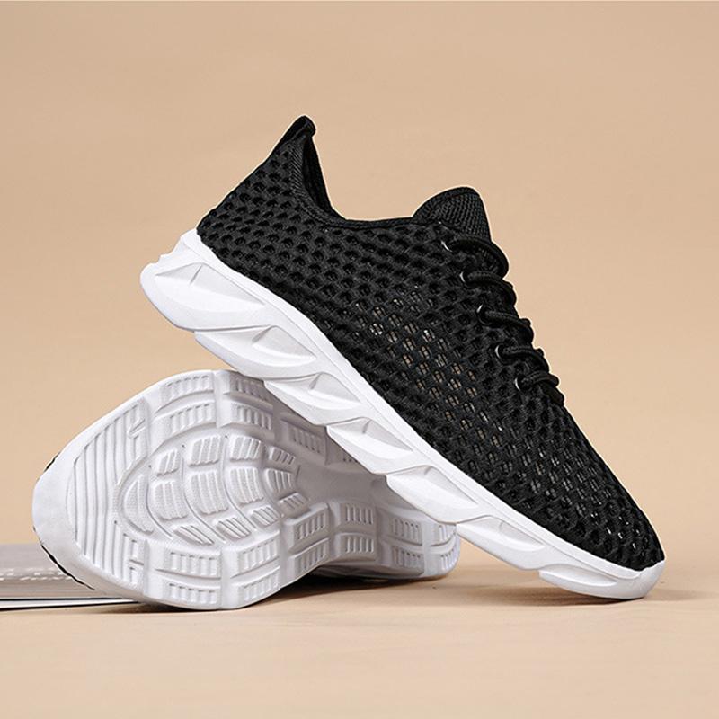 Женская кожаная танцевальная обувь на мягкой подошве, средняя верхняя танцевальная обувь для практики, танцевальная обувь для джаза, сетчатые кроссовки для танцев