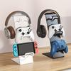 Versatile Gaming Controller Headphone Stand Space Saving Organizer for PS5,PS4,Xbox,for Switch Ideal for Dorms,Bedrooms,Schools,Living Rooms