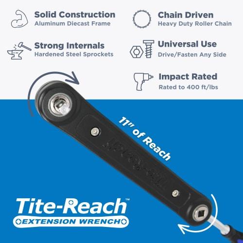 Tite-Reach Professional Extension Wrench, 3/8 Inch