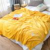 Blanket Thickened Coral Fleece Blanket Nap Quilt Flannel Sheets Office Lunch Break Air Conditioner Milk Velvet Quilt Keep Warm