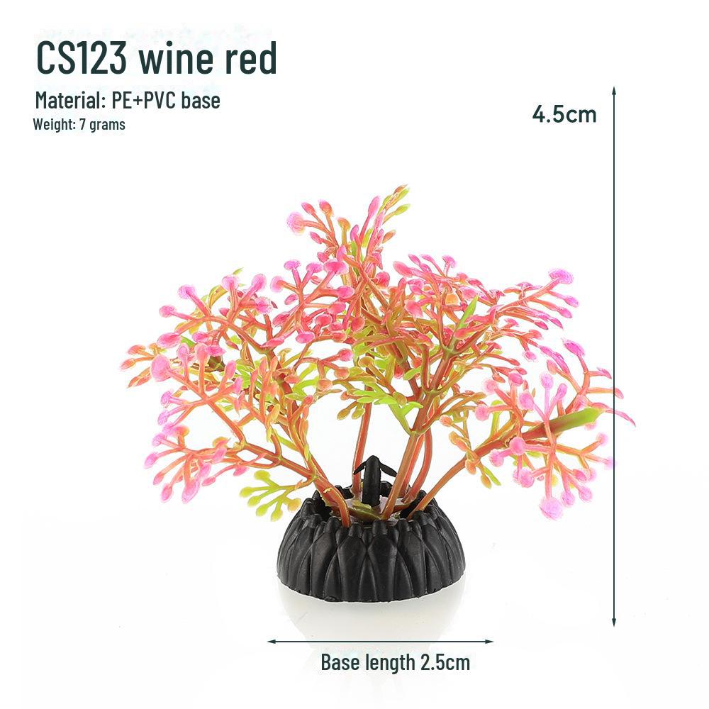 Aquarium Landscaping Plastic Artificial Plants - CS Series
