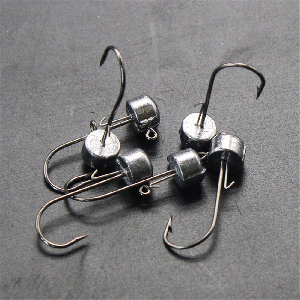 Fishing Hook 2.5g/3.5g/5g/6g Hook Hard Bait Jigging Head Barbed Hooks