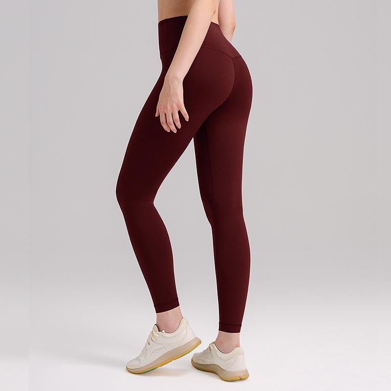 Women's Extra Long High Waist Nude Feel Yoga Leggings – Four-Way Stretch for Fitness & Running