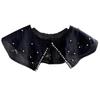 White False Collar Detachable Fake Collar Lace Hollow Out Trim Embroidery Neckline Removable Adults Kids Clothes Accessories