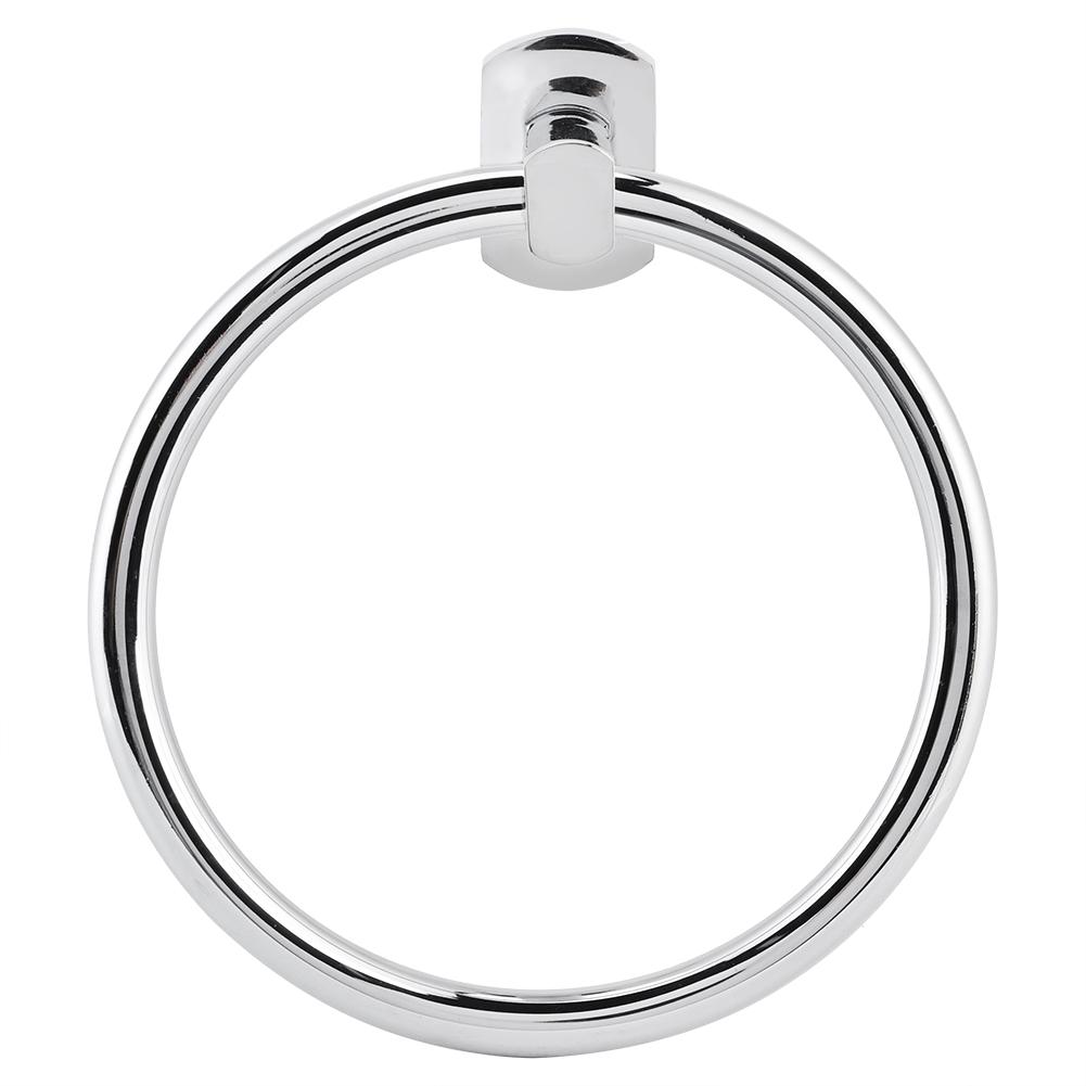 Stainless Steel Towel Ring Holder Round Wall Mounted Towel Rack Bathroom Accessories