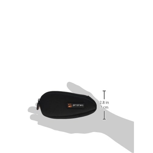 PROTEC Mouthpiece Pouch for Alto Saxophone/Trombone, Holds 1 Mouthpiece, Neoprene, Black, N264
