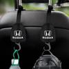 Для Honda 1/2 шт. Кожаные крючки на спинку сиденья автомобиля Портативная вешалка для сумки Для Honda Civic Odyssey Vezel Accord Pilot Fit XRV CRV HR