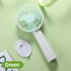Многофункциональный бесшумный ручной вентилятор - портативный USB-перезаряжаемый мини-вентилятор для стола с держателем для мобильного телефона для офиса и общежития