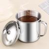 FATTBAO 304 Stainless Steel Mug with Lid and Infuser