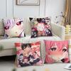 100 Anime Soft Comfortable Pillow Case The for Sofa Living H-Hanazono Room Girlfriends Home Office Decor H-Hahari Protective Cov