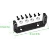 RC Axle Servo Mount 1/10 rc Crawler Capra Axle Servo Mount CNC Aluminum Front Axle Servo Mount for 1/10 rc Crawler UTB10 Capra Upgrades Accessories